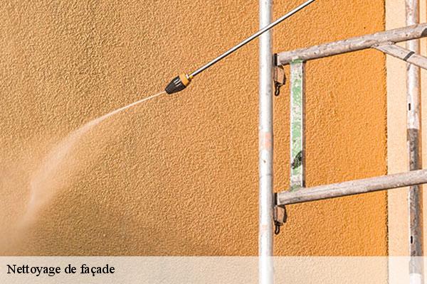 Nettoyage de façade  bruyeres-le-chatel-91680 MC Couvreur 91