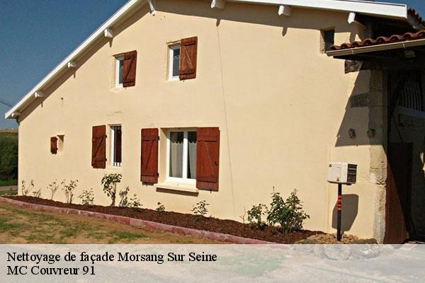 Nettoyage de façade  morsang-sur-seine-91250 MC Couvreur 91