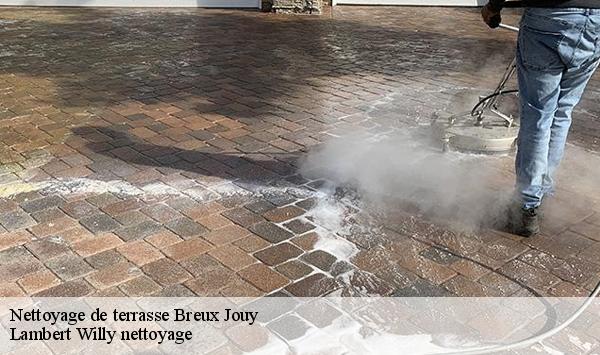 Nettoyage de terrasse  breux-jouy-91650 Lambert Willy nettoyage