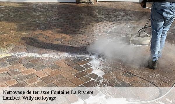 Nettoyage de terrasse  fontaine-la-riviere-91690 Lambert Willy nettoyage