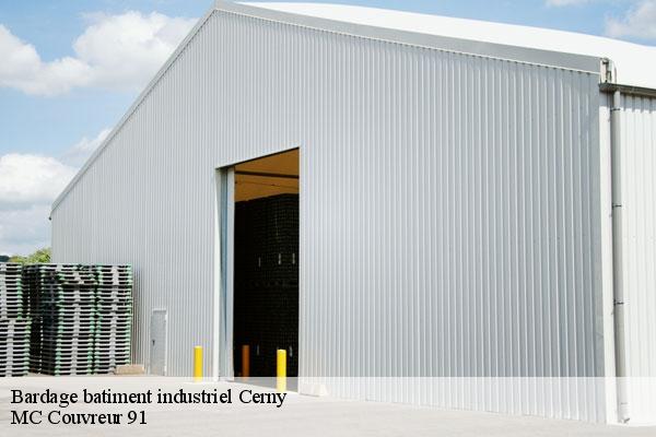 Bardage batiment industriel  cerny-91590 MC Couvreur 91