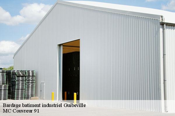 Bardage batiment industriel  guibeville-91630 MC Couvreur 91