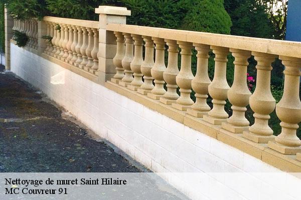 Nettoyage de muret  saint-hilaire-91780 MC Couvreur 91