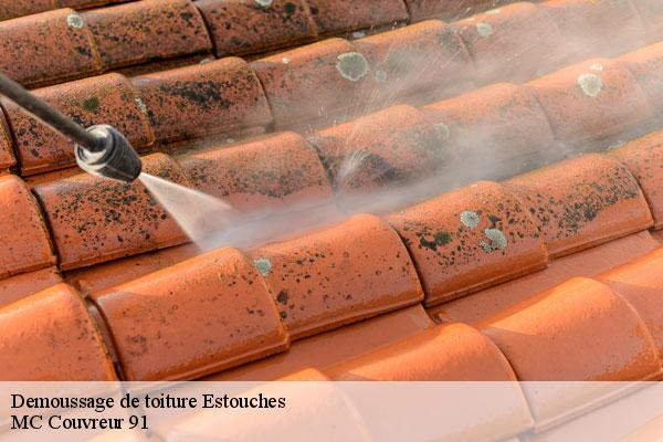 Demoussage de toiture  estouches-91660 MC Couvreur 91